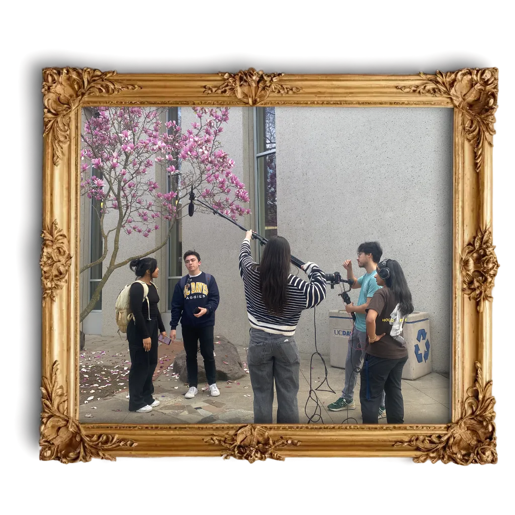 Students filming a video production — Digital Media